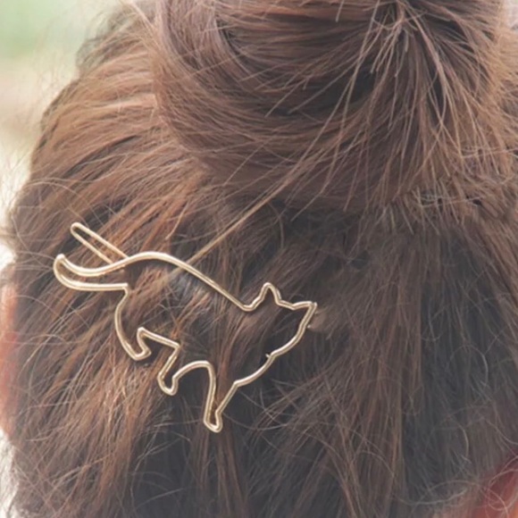 Accessories - Cute Cat Silhouette Hair Pin